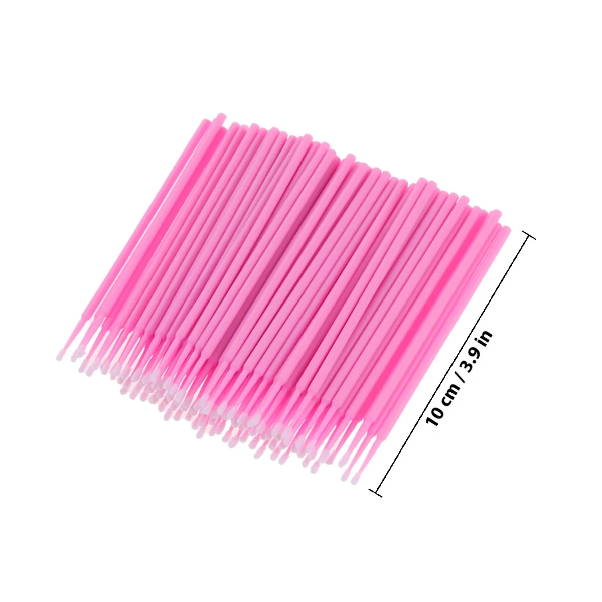 300pcs Micro Applicator Cotton Disposable Non-Linting For Eyelash Extension Removal Nail Art Crafting Salon Home Use Eyelash