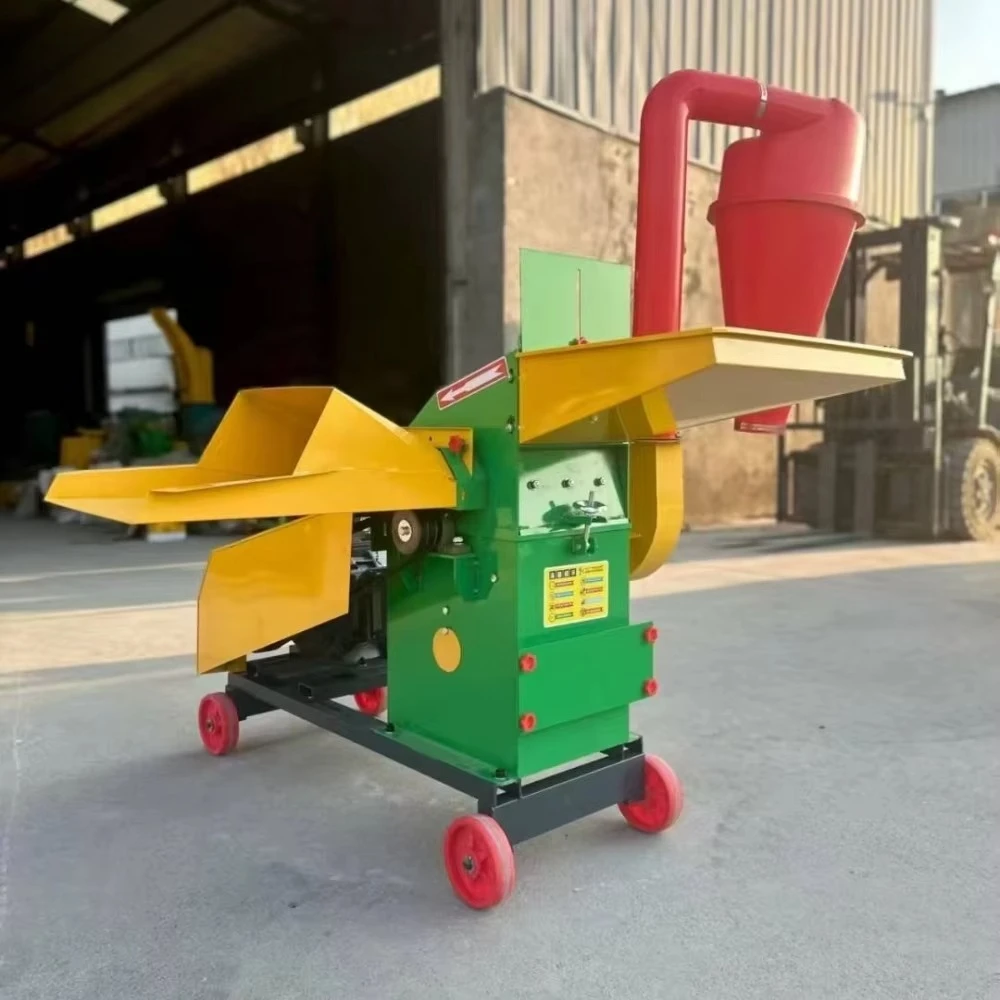 High Efficiency Feed Hammer Mill Crusher for Animal Feed Poultry Livestock Grain Grinding Machine