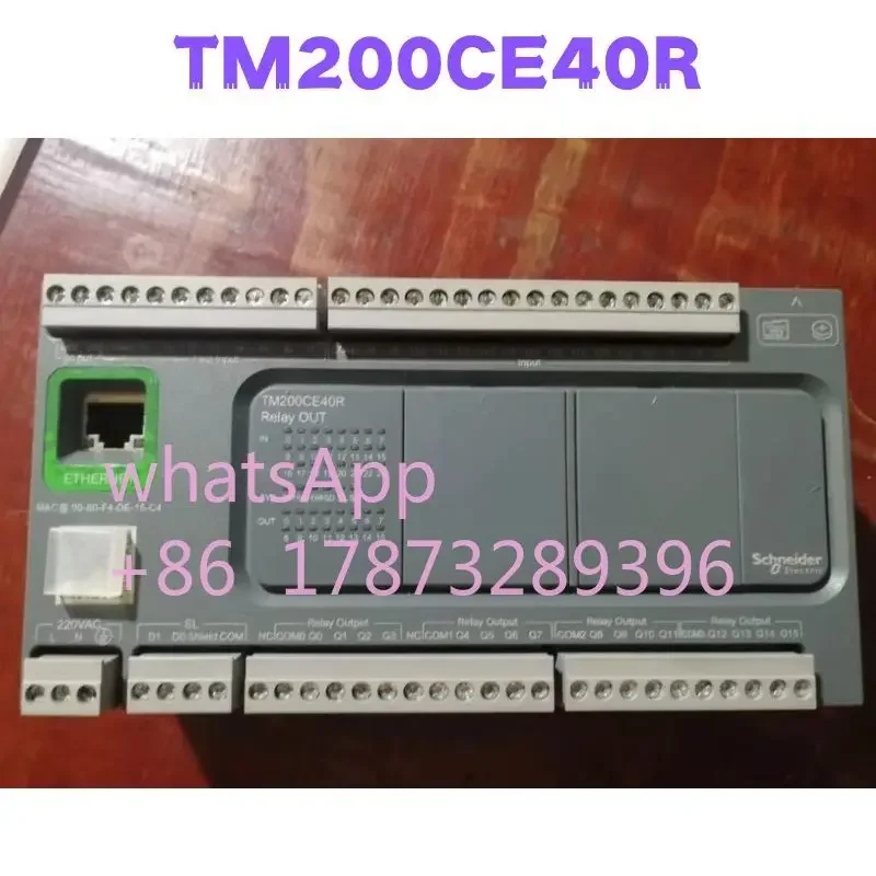 

Second-hand TM200CE40R PLC Controller Tested OK