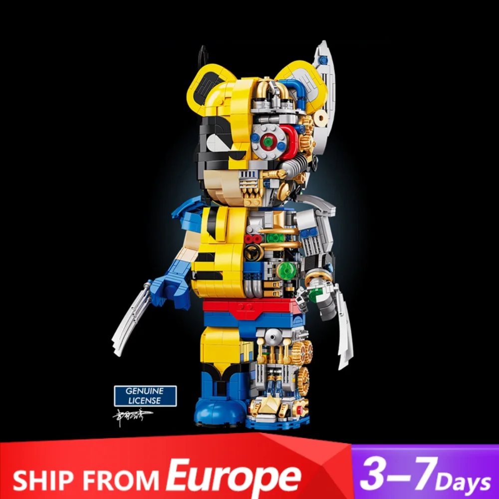 

Creative Expert MOC Mechanical Bear Building Blocks Movie Action Figures Model Bricks Desktop Decoration Toys Collection Decor