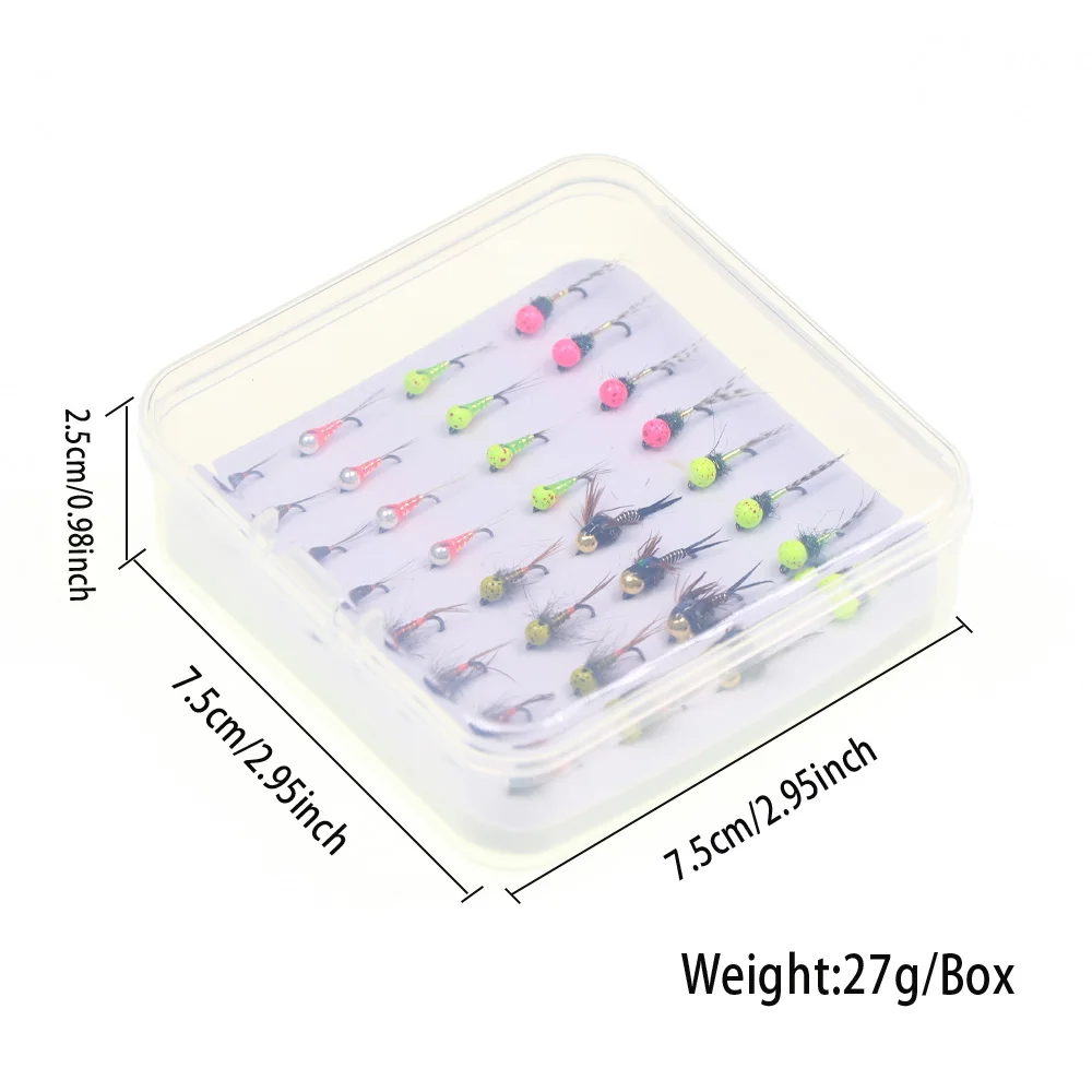 Moscas para pesca con mosca Vtwins – Kit tungsteno para trucha - imagen 3