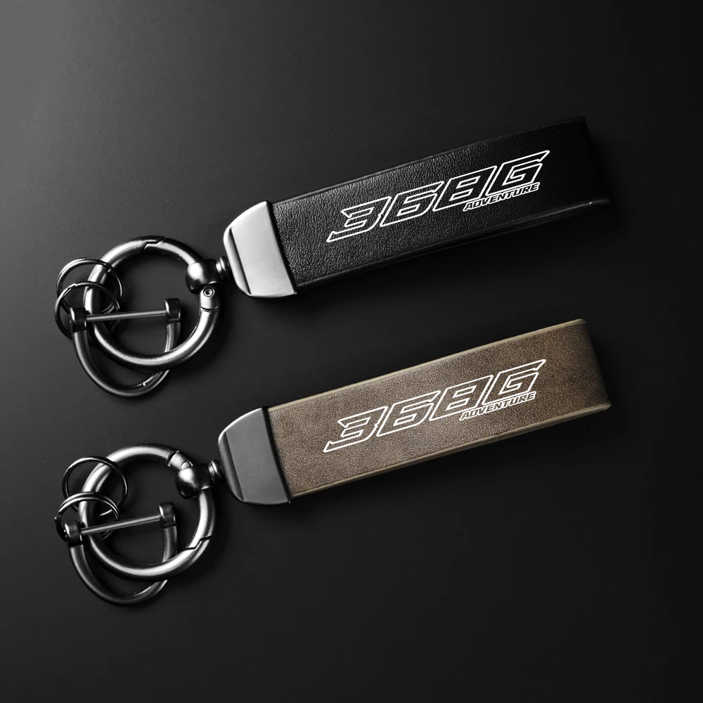 

Keychain For Zontes 368G Adventure 368 G Adv ZT368G High-Grade Leather Suede Keychain Motorcycle Holder Carbon Leather Keyring