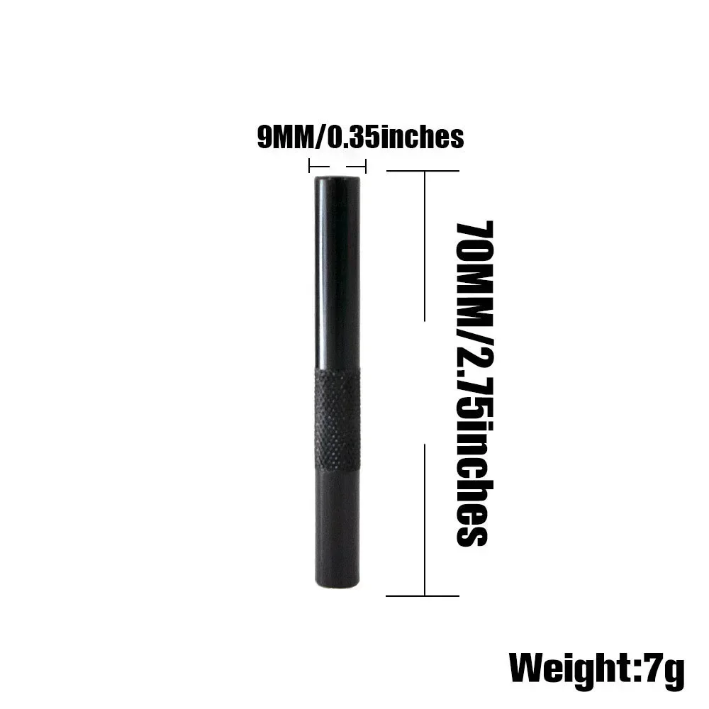 1pc High Quality Metal Straw Cool Gadget for Men Aluminium Alloy Tube Portable Multi-purpose