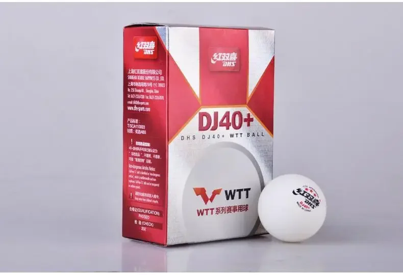 Description Picture 6 of itemDJ40+ 3 Stars Ping Pong Balls Professional 40+ Seamed Table Tennis Balls ABS New Material for Competition  Standard