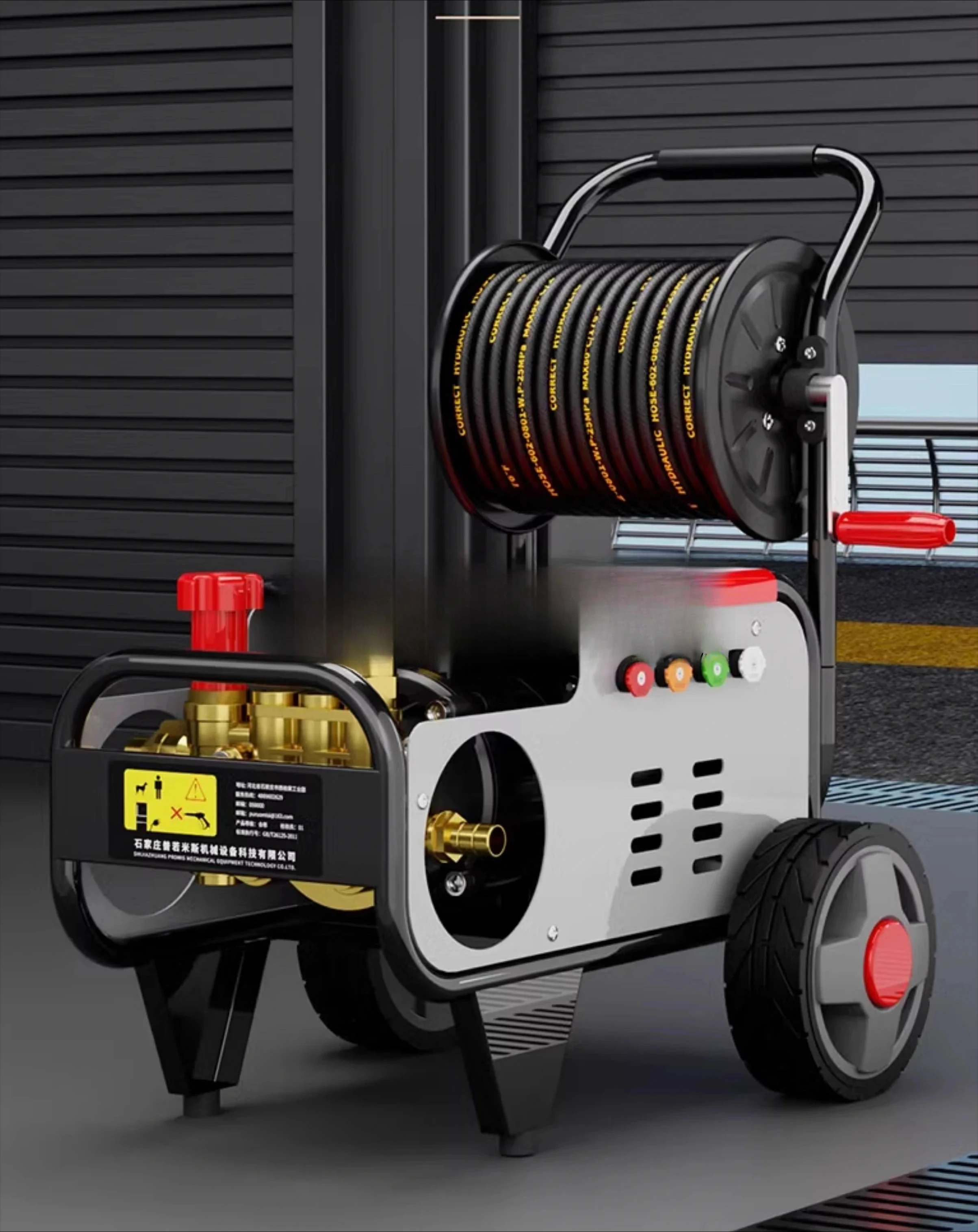 Y1 Car washing machine Industrial grade household high pressure washer 500kg pressure brush booster multi-function high power