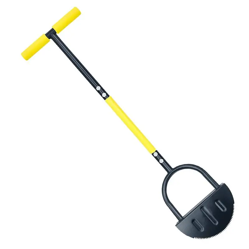 Trimming Shovel Half Moon Lawn Mowing Weeding Tools Machine Sawtooth Lawn Trimming Tool Steps Trimming Shovel Garden Tools