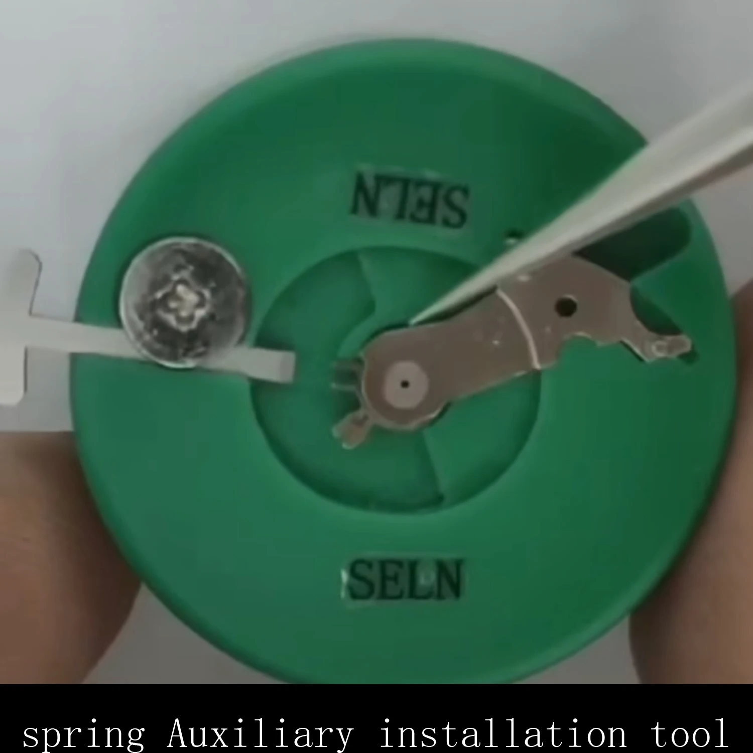 watch movement Balance spring hair Auxiliary installation tool