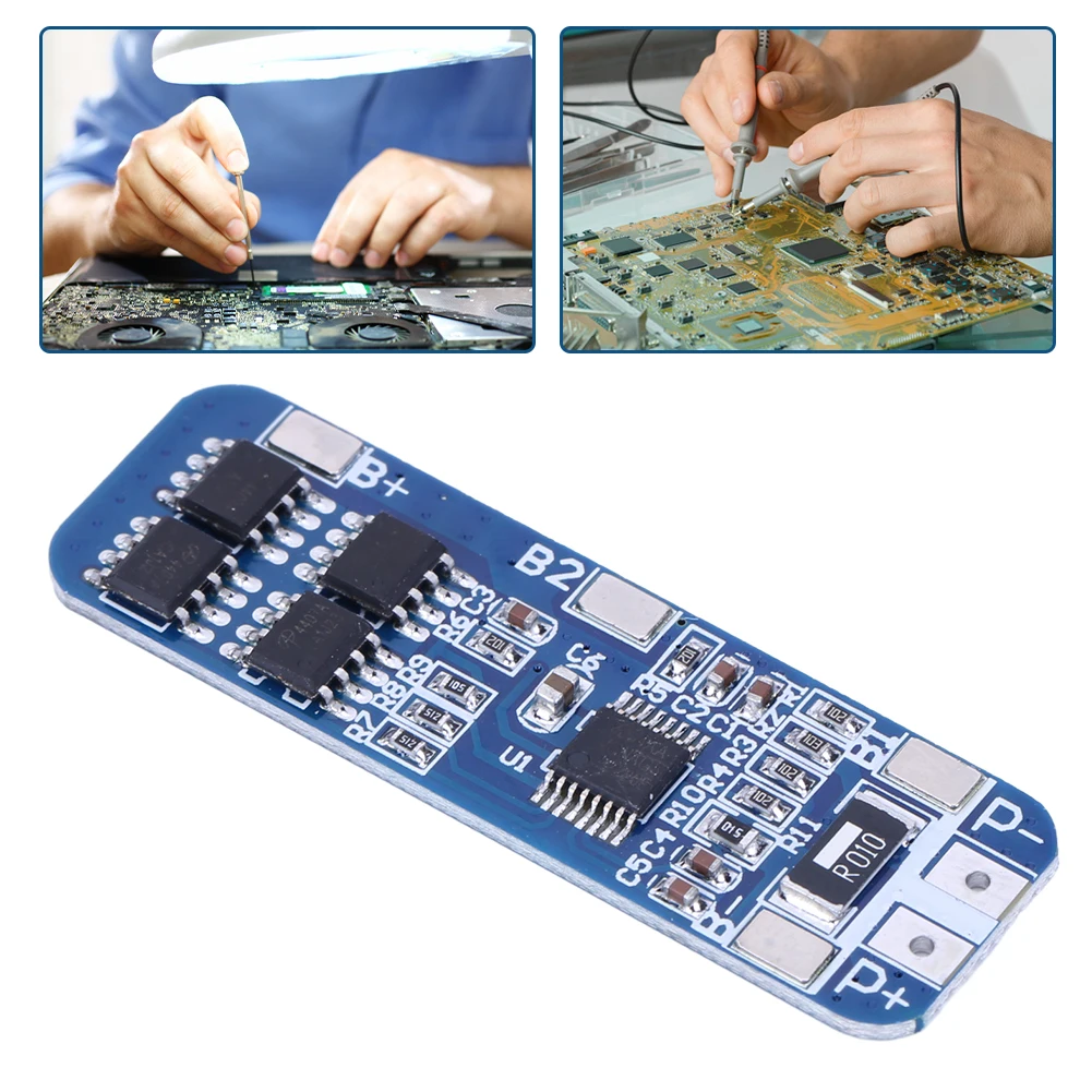 1S 2S 3S 4S 3A 20A 30A بطارية ليثيوم أيون 18650 شاحن PCB BMS لوح حماية لوحدة خلية ليبو لمحرك الحفر