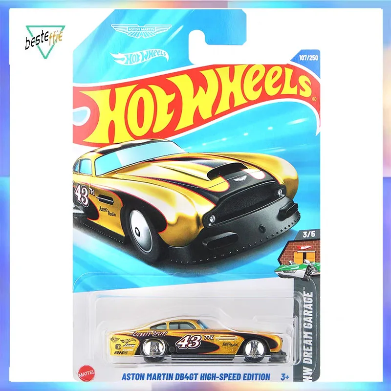 

2025E Hot Wheels TH Car Model Super Treasure Hunt ASTON MARTIN DB4GT High-Speed Edition Limitied Collectible Model Boy Toy Gift