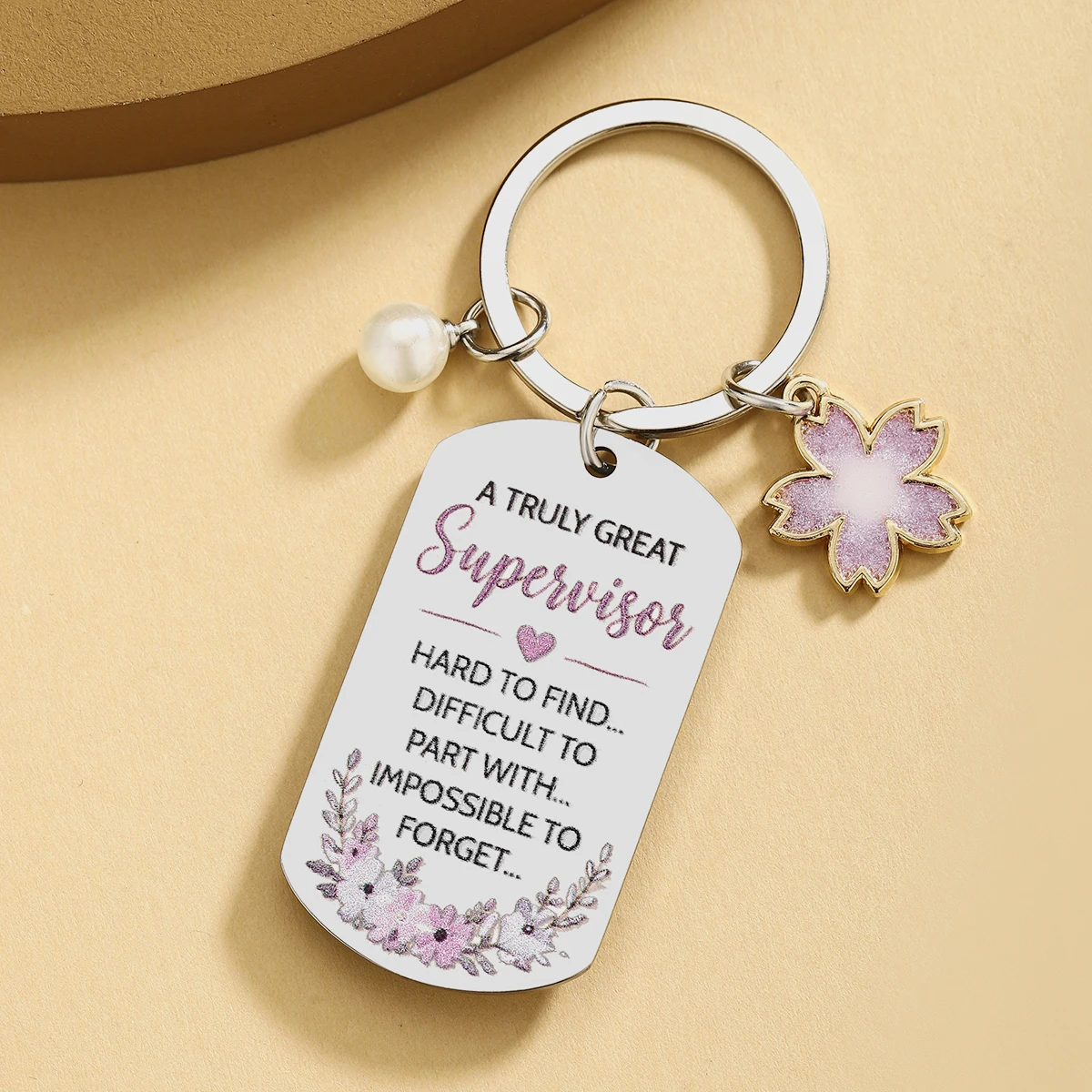 Supervisor Gifts for Women Best Supervisor for | Appreciation Present for Lady Best Boss Team Leader Manager Retirement Keychain