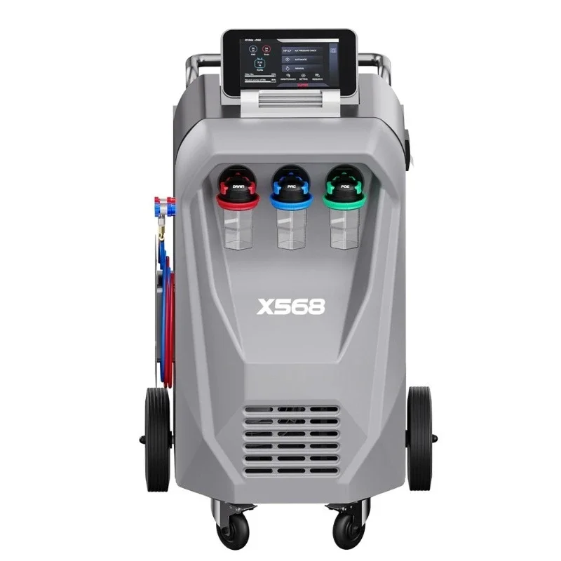 X568 Automotive air conditioner Automatic refrigerant recovery and filling cleaning machine Automotive air conditioner switch