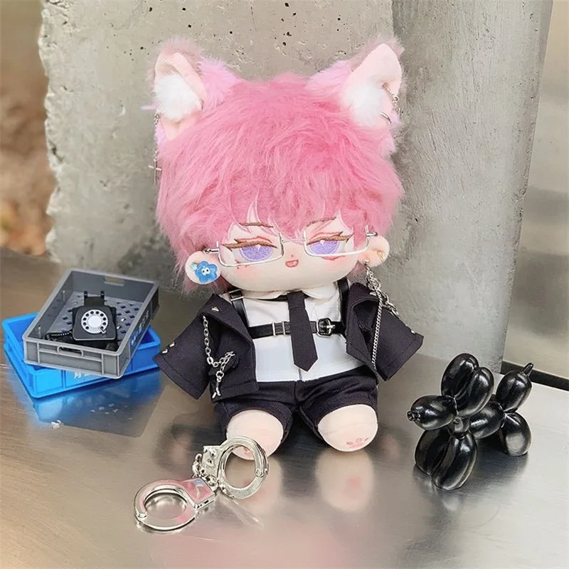 20cm Doll Clothes, Cool And Stylish Elite Professional Suit, Attribute-Free Doll Clothes Set, Doll Costume Replacement Outfit