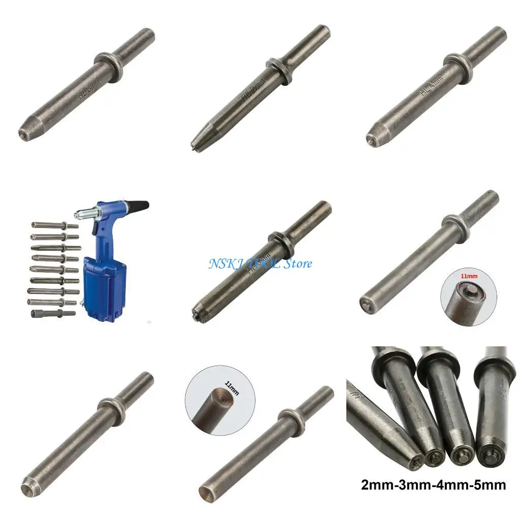 Cabeça rebite pneumática eficiente L8RC melhora a precisão da velocidade operações rebitagem