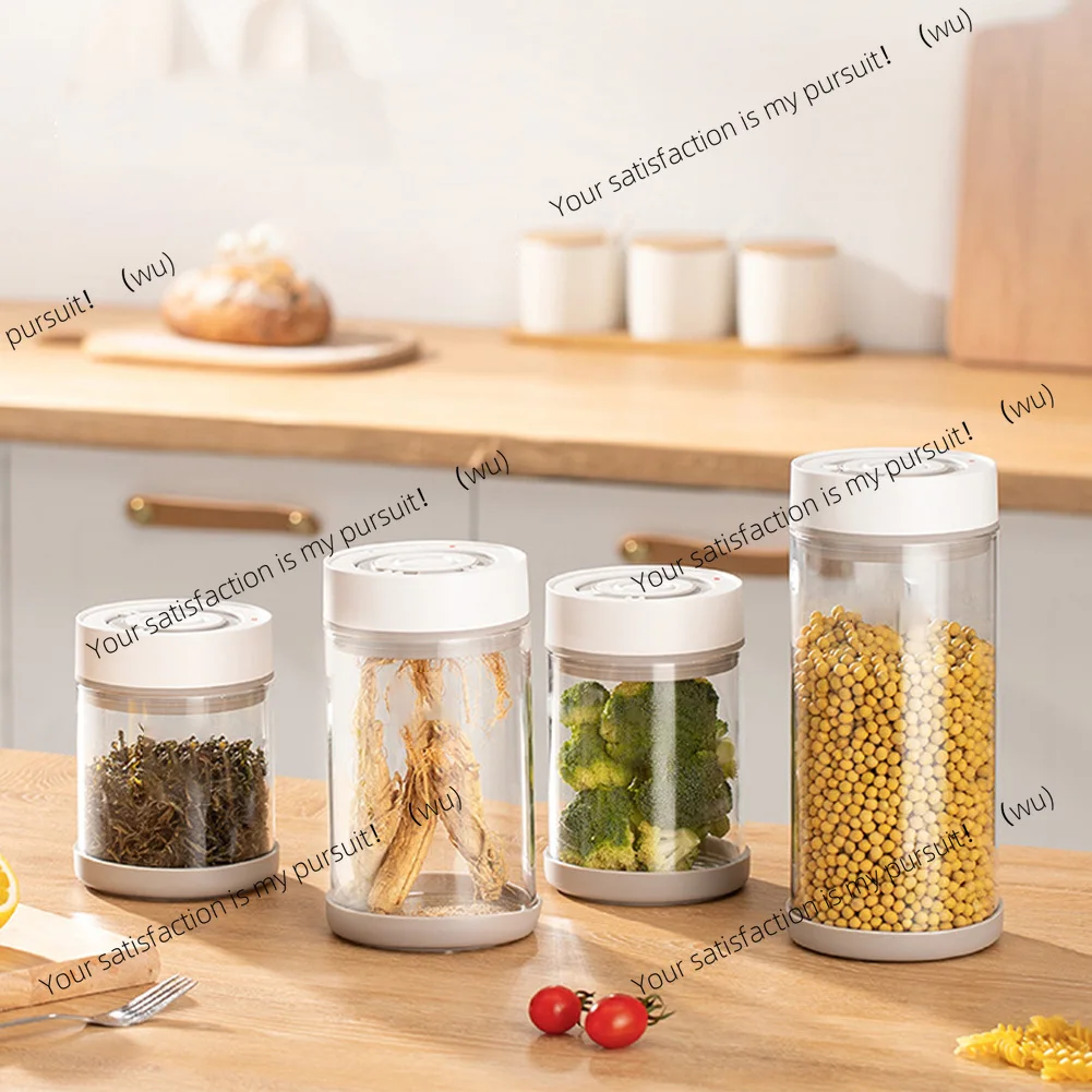

Reusable, Fruit Vacuum Sealed Jar Multipurpose Large Capacity Smart Vacuum Container Food Glass Jar
