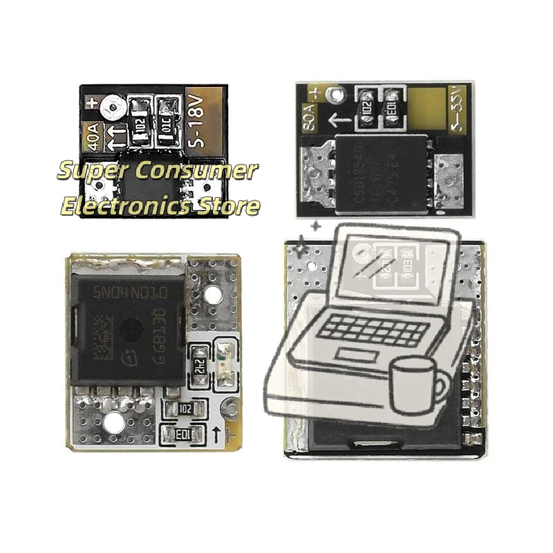 200A/300A High-Current PWM Speed Controller - MOSFET Driver Module for DC Motor, LED & Heating Control