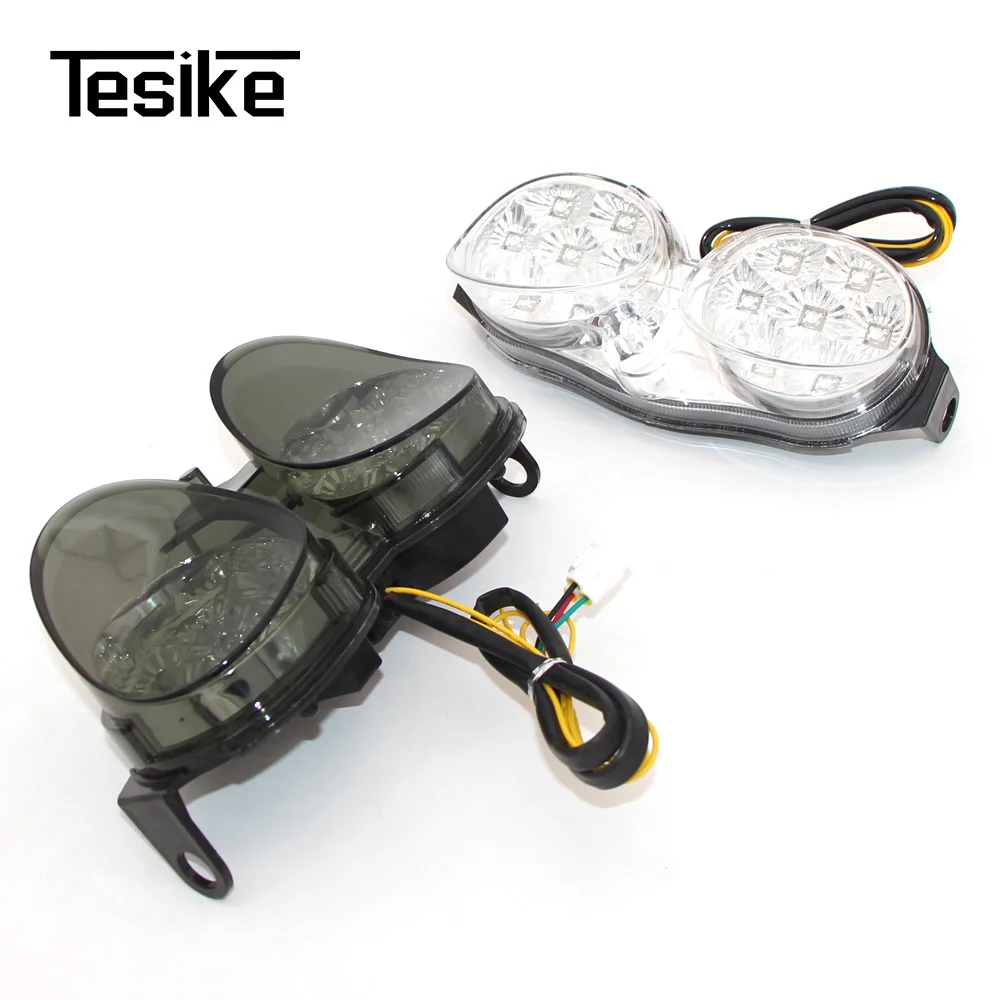 

Для YAMAHA YZF R6 YZF-R6 YZFR6 2001 2002, задний фонарь, стоп-сигналы поворота, встроенный светодиодный светильник для мотоцикла