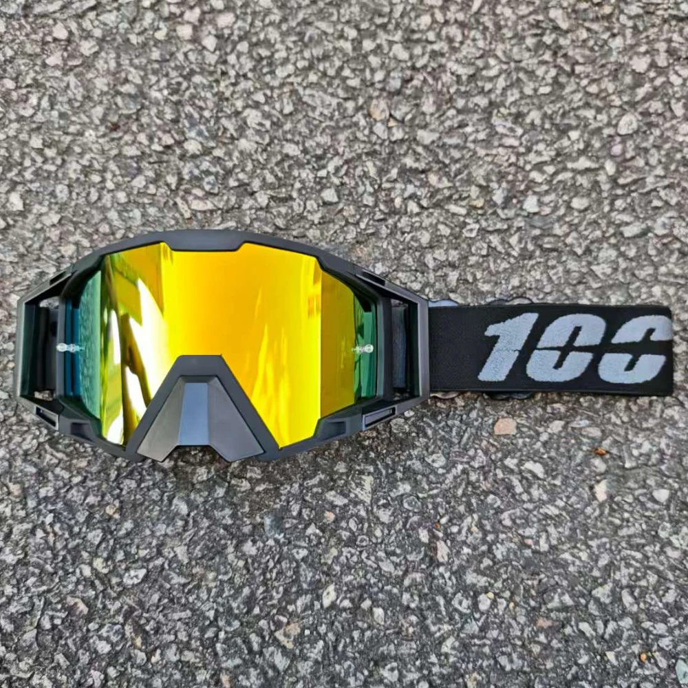 

100, модные лыжные очки для занятий спортом на открытом воздухе, линзы высокой четкости, ветрозащитные, пескозащитные, четырехсезонные, для мужчин и женщин, снежная гора