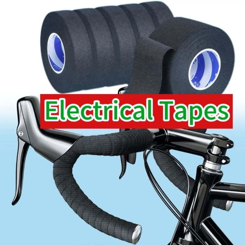 Car Interior Dashboard Wiring Harness Tape Flannel Fabric Loom Wrap Cable Organizer Anti Rattle Sound Deadening 105C Auto Tools