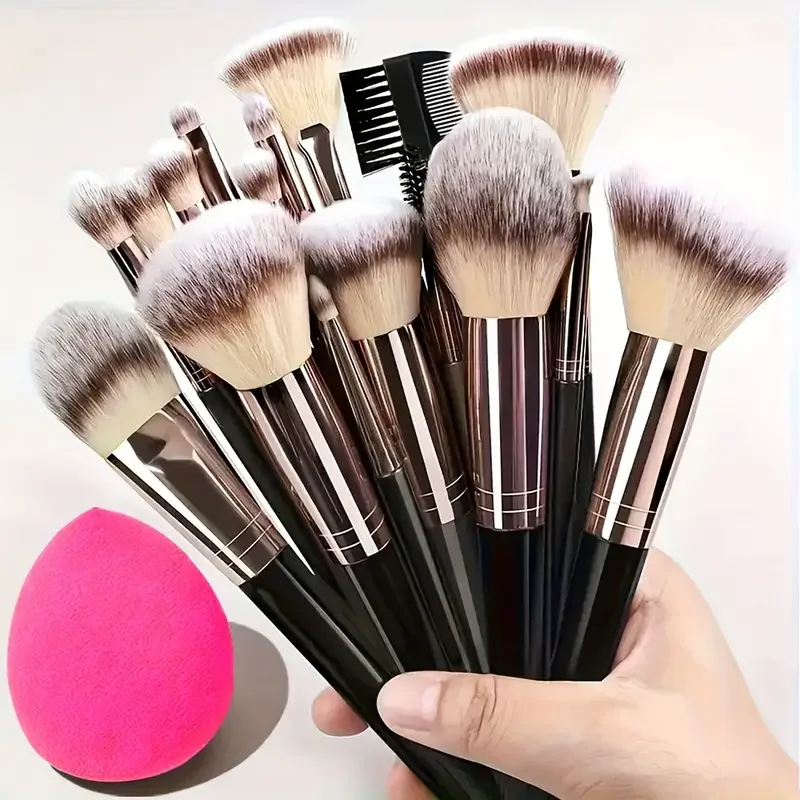 Professional 3-20PCS Makeup Brushes Set Soft Fluffy Foundation Eyeshadow Concealer Blending Blush Brush Kabuki Women Beauty Tool