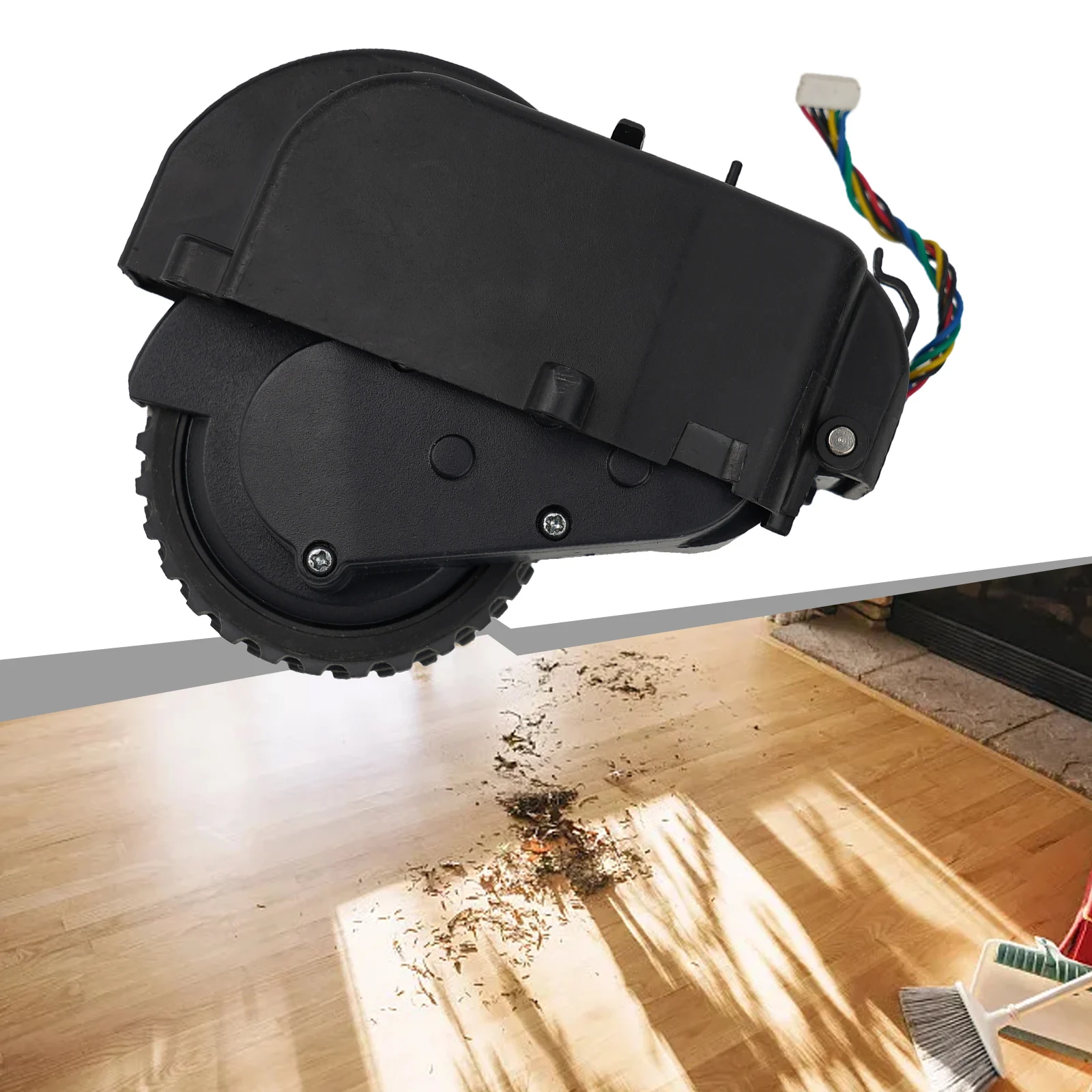 Smooth Navigation with Left Right Wheel Motor for Conga 990 Robot Vacuum Cleaner Effortless Cleaning Experience