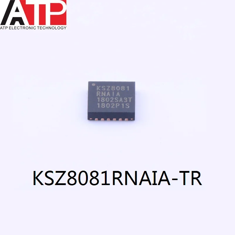 (10piece) KSZ8081RNAIA KSZ8081 RNAIA KSZ8081RNAIA-TR QFN-24 Transceiver IC CHIP 24-QFN (4x4) New and Original