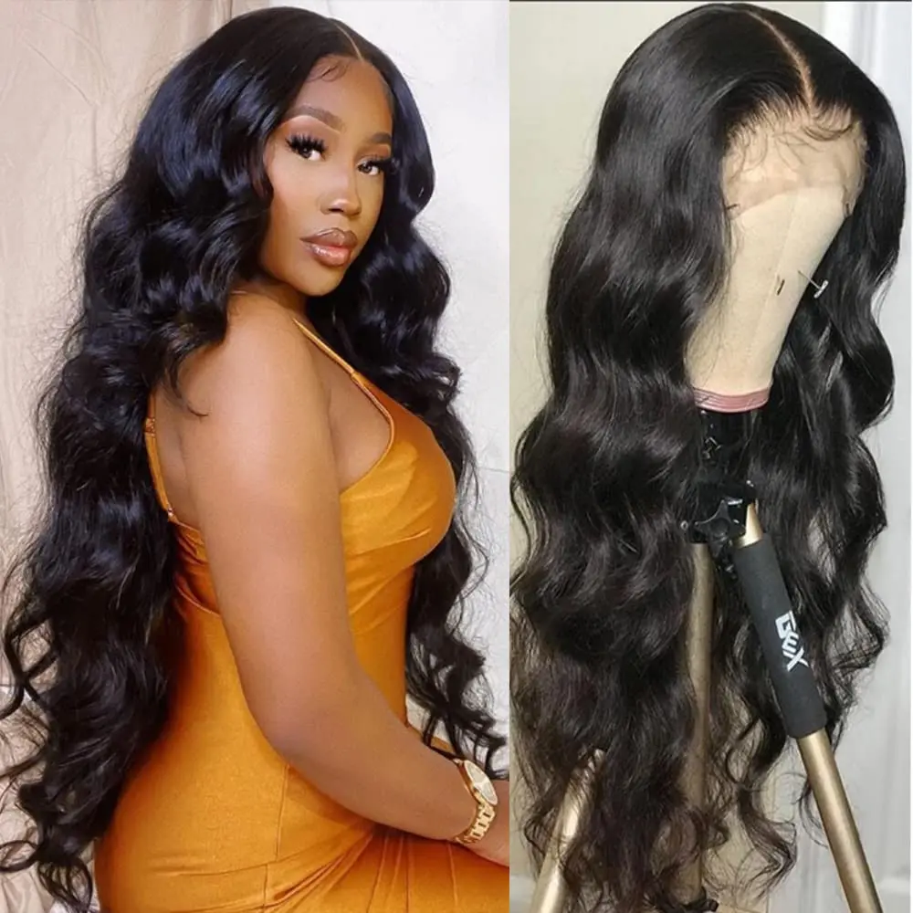 Body Wave Lace Front Wig Human Hair 13x6 HD Lace Frontal Wig 30 32 34 Inch 4x4 Closure Wig 13x4 360 Lace Frontal Wig