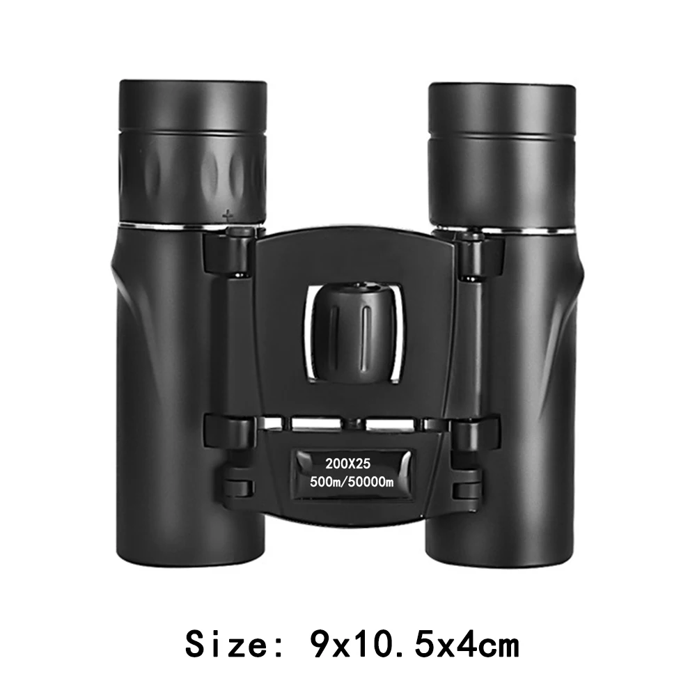 HD Zoom Portable Binoculars Long Range Telescope for Hunting Central Focus Knob Binoculars Lightweight Telescope