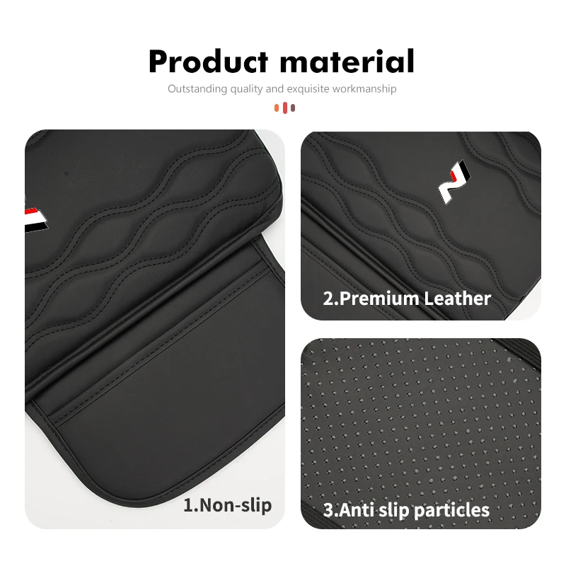 Car Armrest Box Cushion Mat Center Console Armrest Storage Pad For Hyundai Sonata i30 i20 Tucson Elantra Kona N Line view 3
