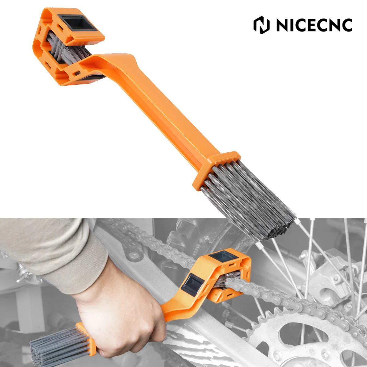 

Щетка для чистки мотоциклетной цепи KTM EXC 300 для Husqvarna TE 300 FE 450 350 GasGas EC 250 Beta RR 125 Sherco 300 SE-R SE-F