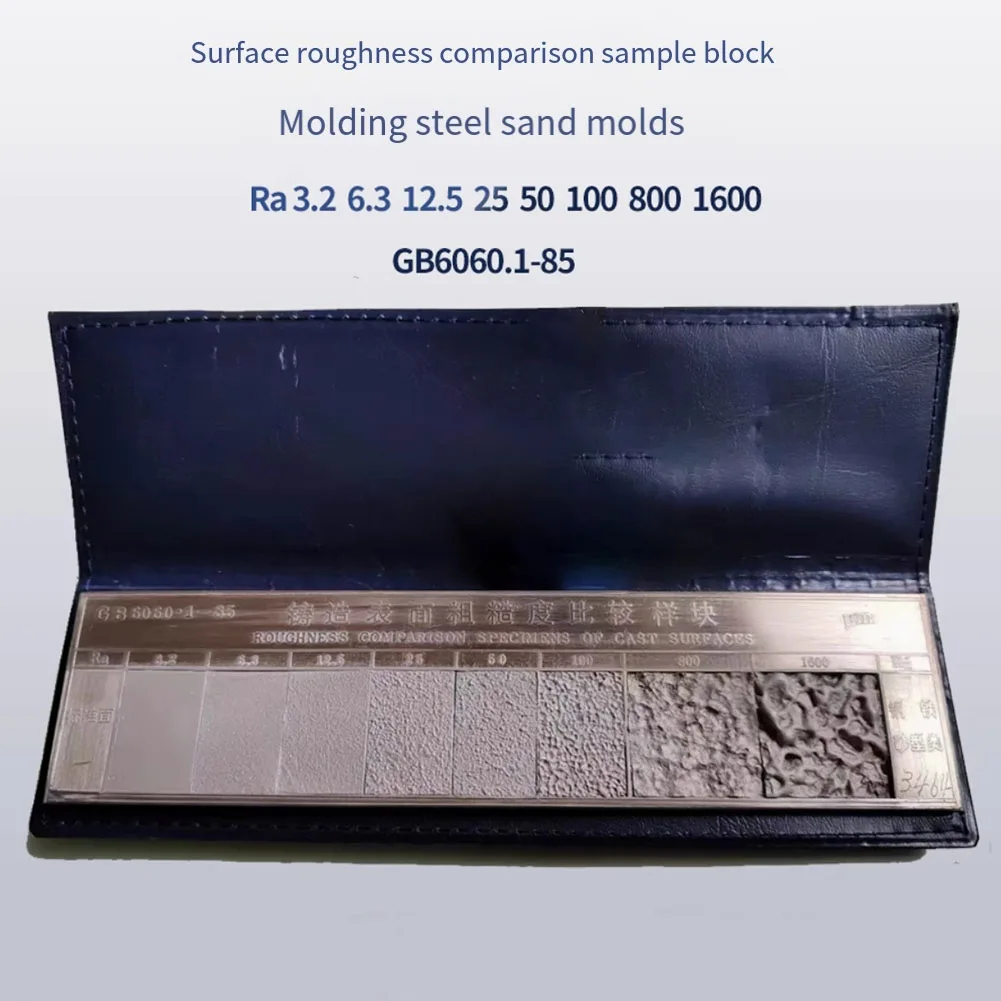 

Lathe nickel alloy rustfree roughness comparison sample for rapid quality inspection and industrial batch workpiece screening