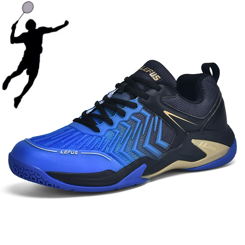 

New Professional Badminton Shoes for Men and Women Lightweight and Comfortable Volleyball Shoes Outdoor Fitness Tennis Shoes