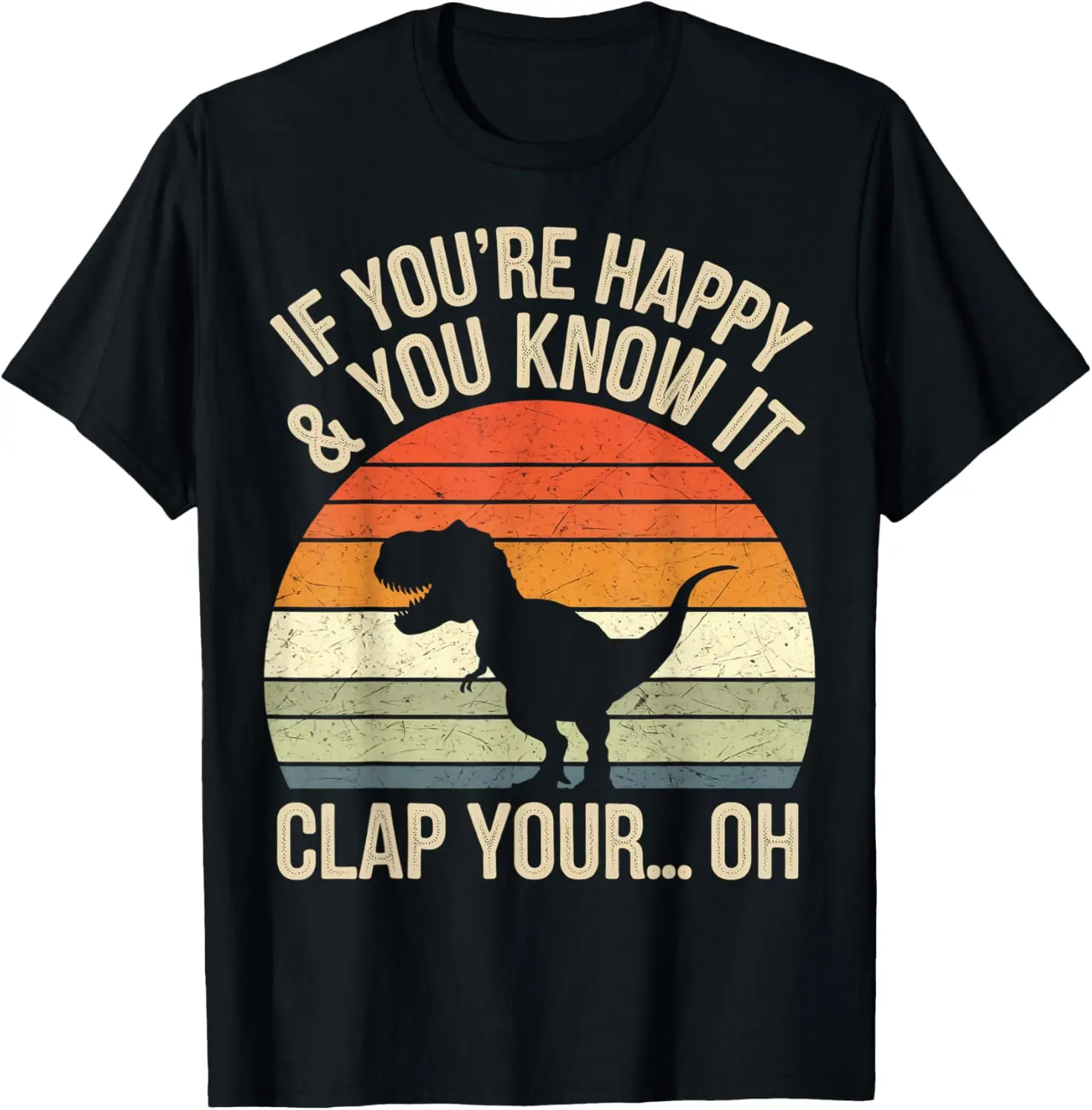 T Rex Dinosaur Meme Funny Dino Gifts For Men Women Boy Kid T-Shirt 100% Cotton Trendy Y2K Short-Sleeve Tee-Soft, Quick-Drying,