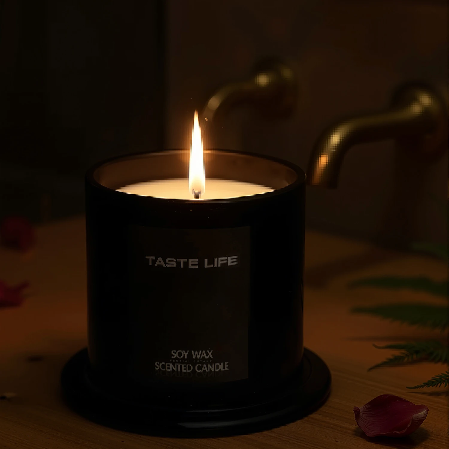 Leoben Night Out Candle: The Real Experience of Smokeless Soy Wax  Aromatherapy in a Glass Cloche