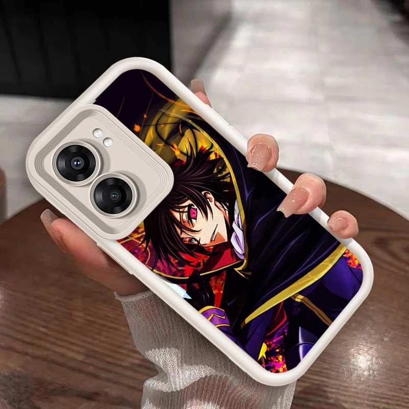 Anime C-Code G-Geass Cool Eye Ladder For OPPO Find X5 X3 A58 A57 A55 A53 A54 A92 A74 A78 A98 A16 A94 A76 A72 5G Funda