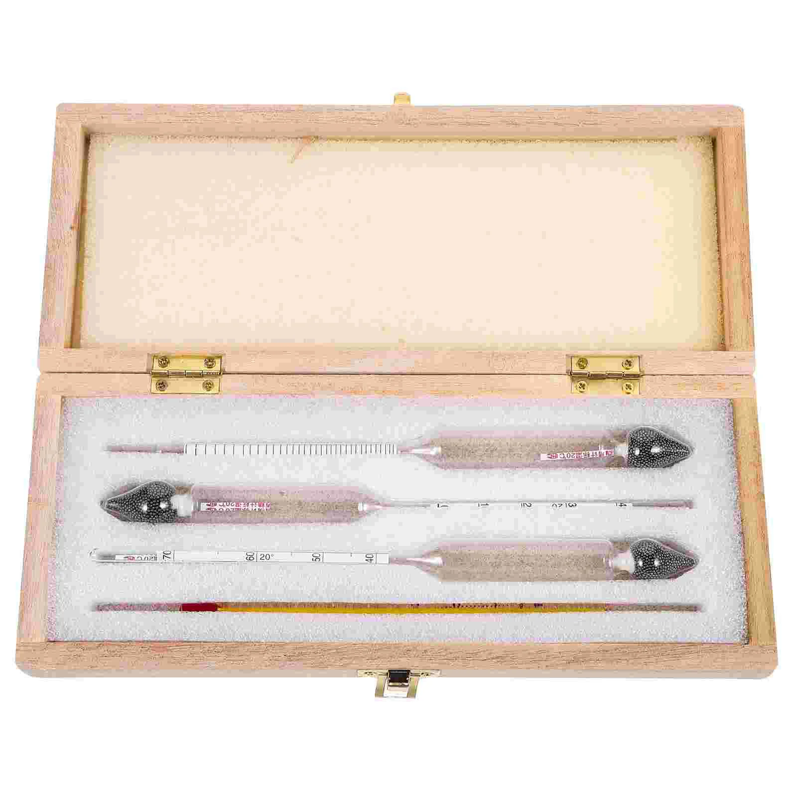 Alcohol Meter Hydrometer Tester Home Making Kit for Beginners Percentage Pearl Measuring Tools