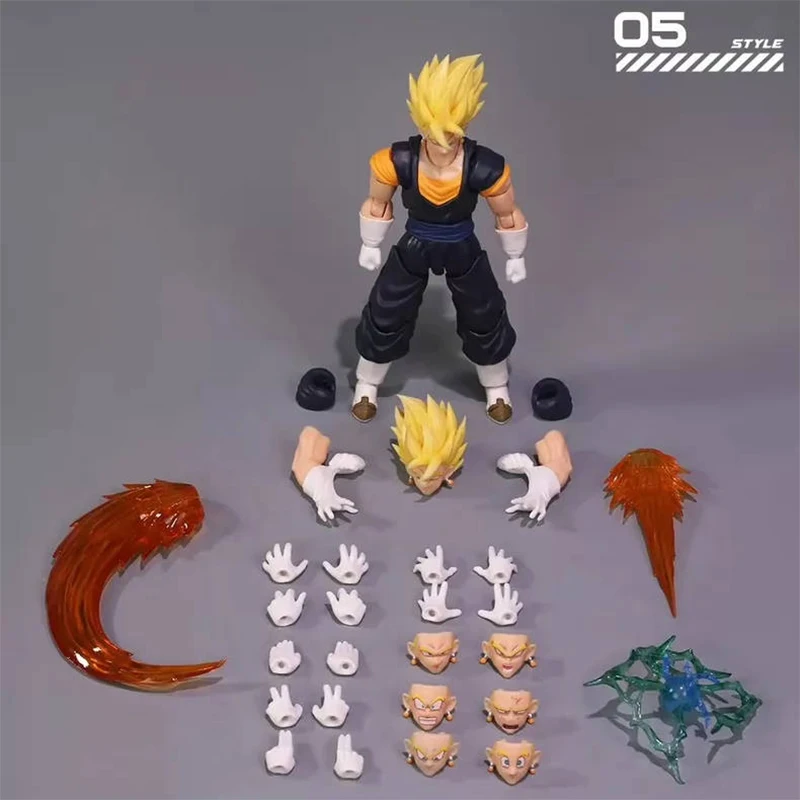 YG-mw Studio Vegito Figuur Dragon Ball SHF Super Saiyan God Vegito Vegetto Anime Actiefiguren Beeldje Model Kinderen Geschenken speelgoed