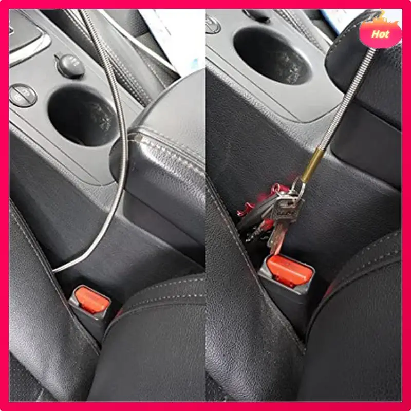 

ABYP 10PCS Flexible Magnetic Pickup Tool, 23.6Inch Long Flexible Bend-It Magnet Snake Pickup, Bendable Magnetic Pickup 2LB