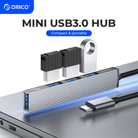 ORICO Aluminum Type C HUB 4 Port USB 3.0 2.0 Multi Splitter OTG Adapter Portable TF Dock For Macbook Pro PC Computer Accessories