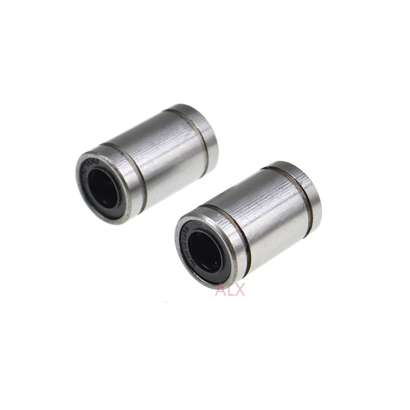 2pcs/lot Lm8uu Linear Bushing 8mm Cnc Linear Bearings For Rods Liner Rail Linear Shaft Parts 3d Printer