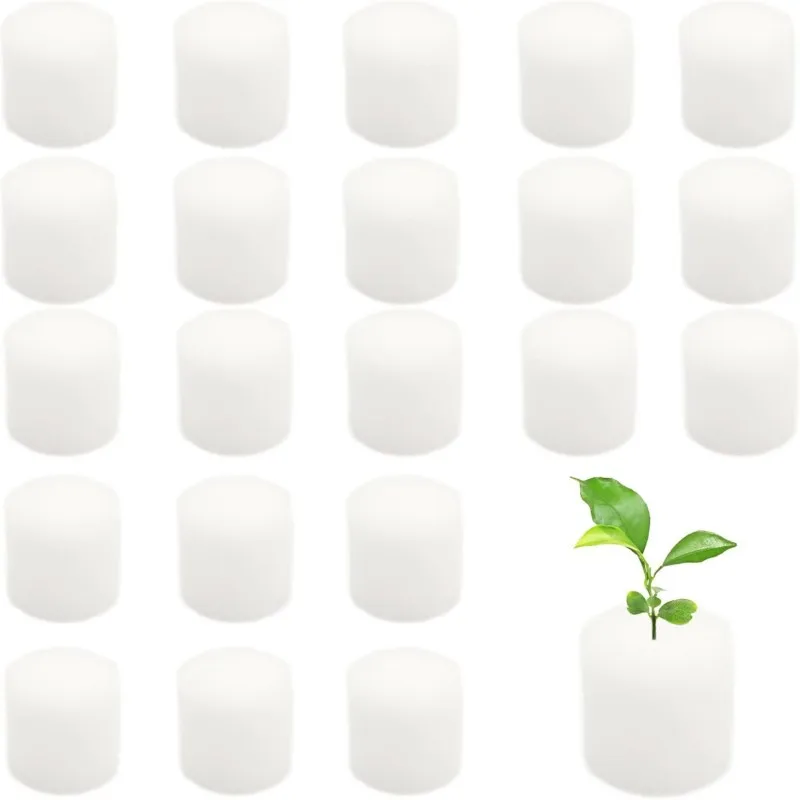 

【100 упаковок гидропонных посадок】Губки для укоренения высокой плотности,Губки для рассады для гидропонного выращивания в помещении и на открытом воздухе