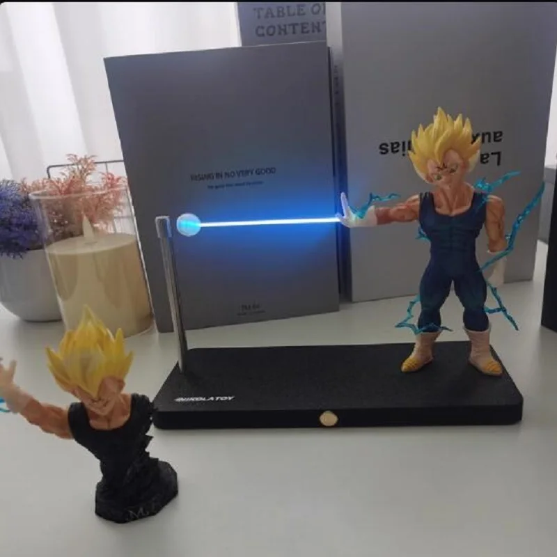 

Анимационные периферийные устройства Dragon Ball Z, магнитное притяжение, ночник Vegeta IV Saiyan, настольные украшения ручной работы, игрушки