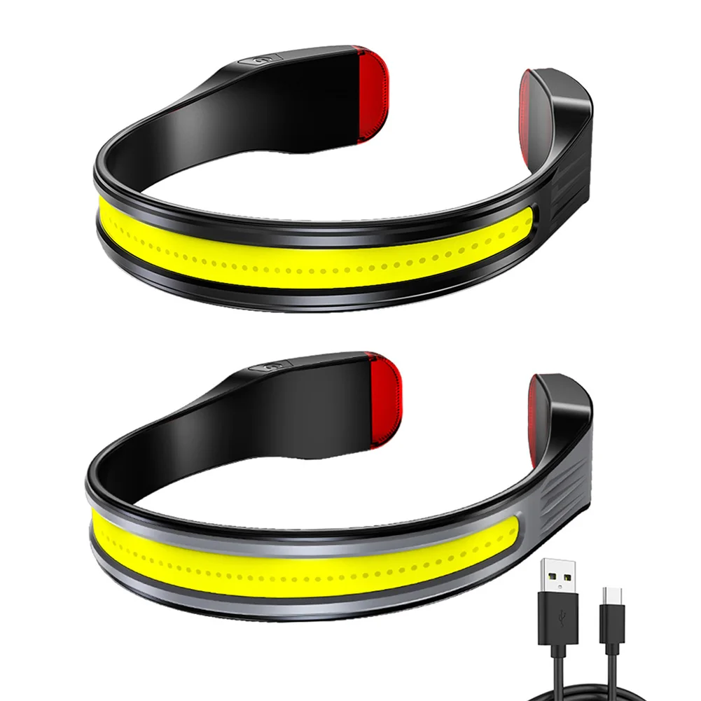 キャンプ釣りヘッドランプランタンポータブル赤警告テールライト USB 充電式冒険ナイトサイクリング緊急用