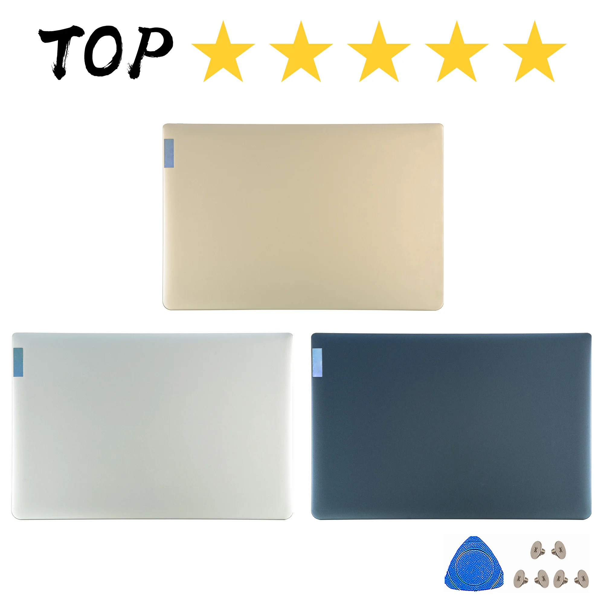 New LCD Back Case Frame For Lenovo IdeaPad 1-15ADA7 1-15AMN7 1-15IAU7 1-15IJL7 2022 Screen Back Cover Top Lid Silver/Blue/Gold