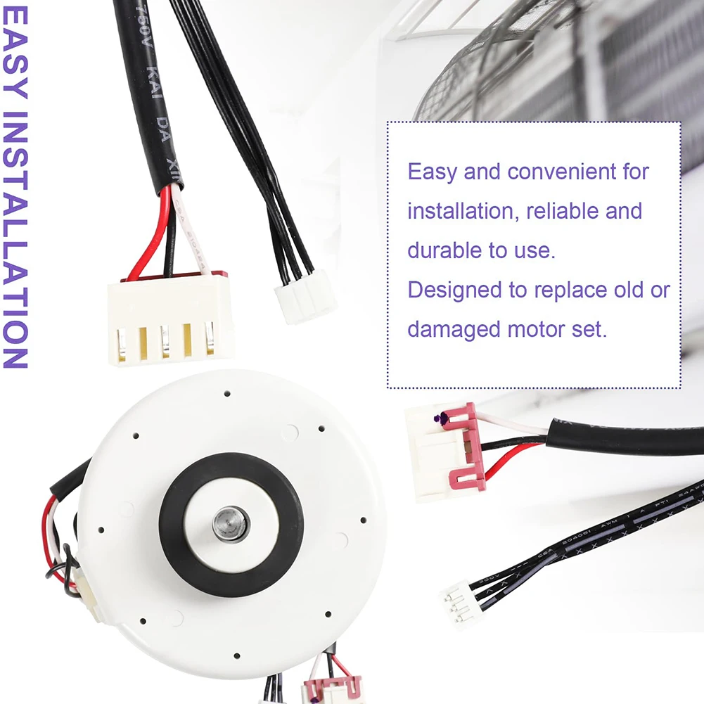 RPG20B RPG20D19 DC Fan Motor for Midea Air Conditioner YFGF20410L Brushless 208230 Volt 60Hz Energy Saving Model