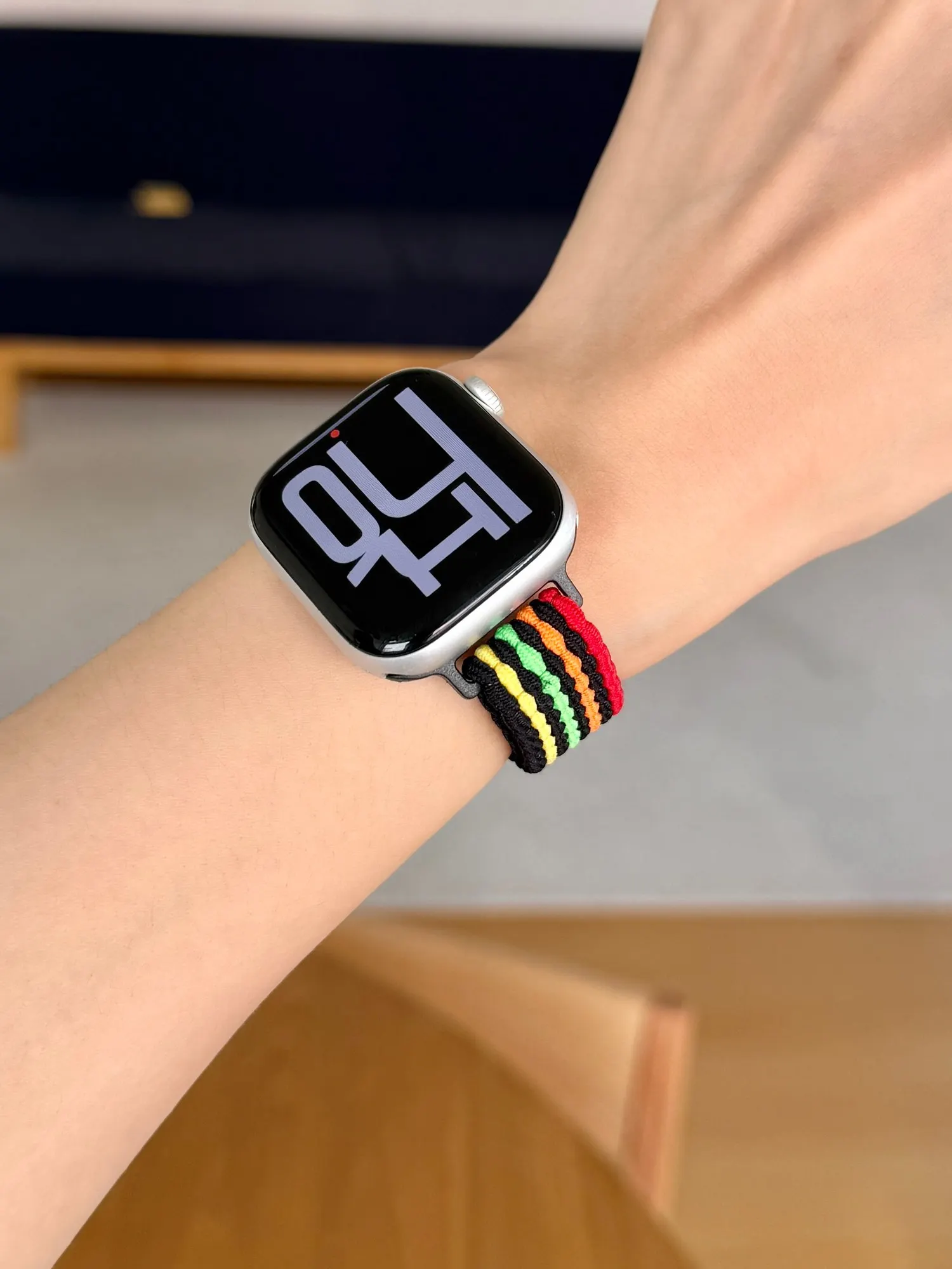 Advanced nylon strap For Apple Watch band women Strap Series 11/10/9/8/7/6/5/4 38mm 40mm 41mm 42mm 44mm 45mm 46mm