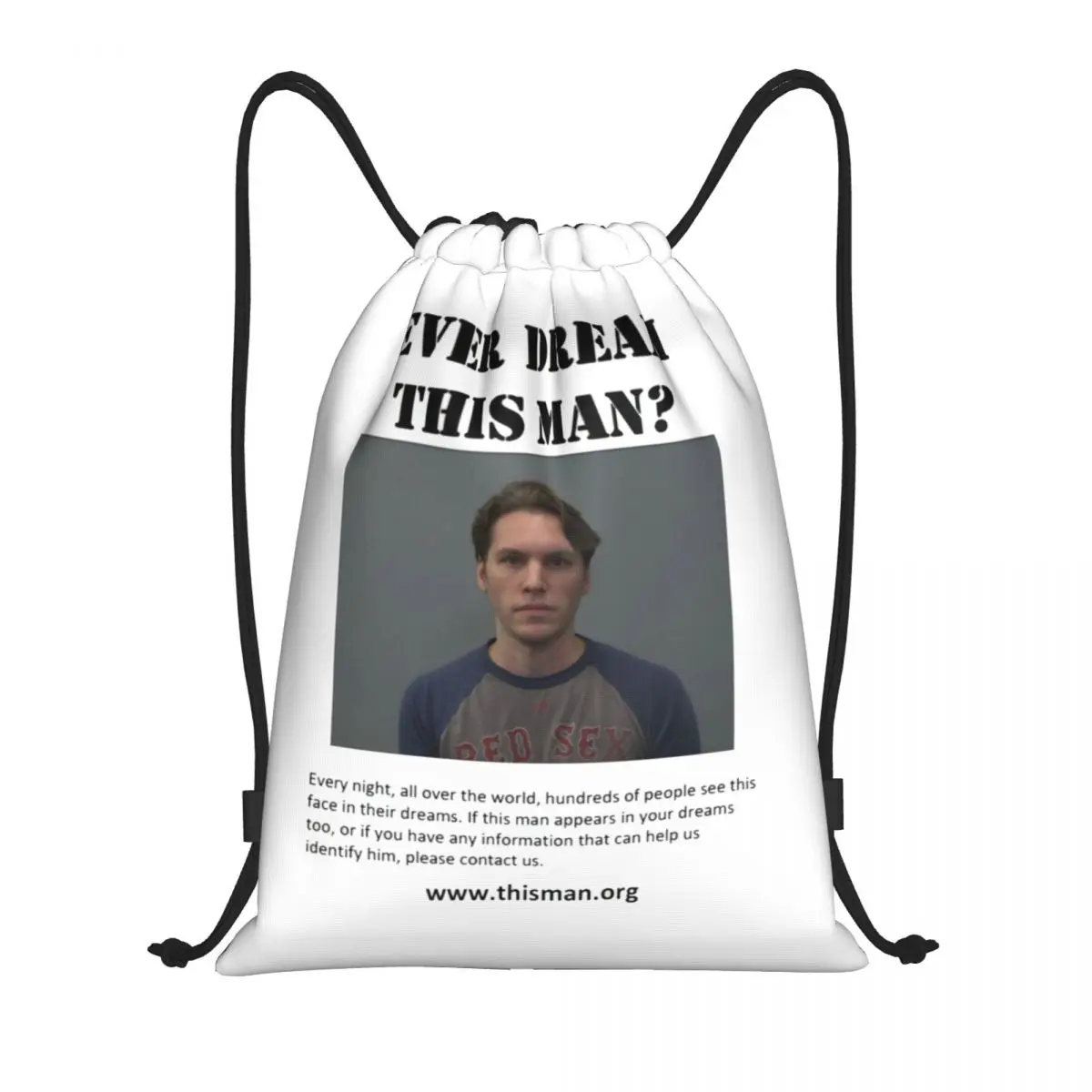 

Рюкзаки Ever Dream This Jerma, портативные спортивные сумки с завязками и карманами, сумки для книг для мужчин, женщин и студентов