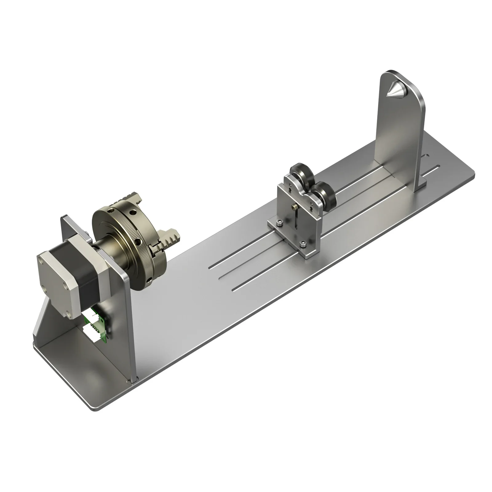 Imagem -02 - Neje-rolo Rotativo a Laser Gravador r5 Individual A-axis Girando para Objetos Cilíndricos