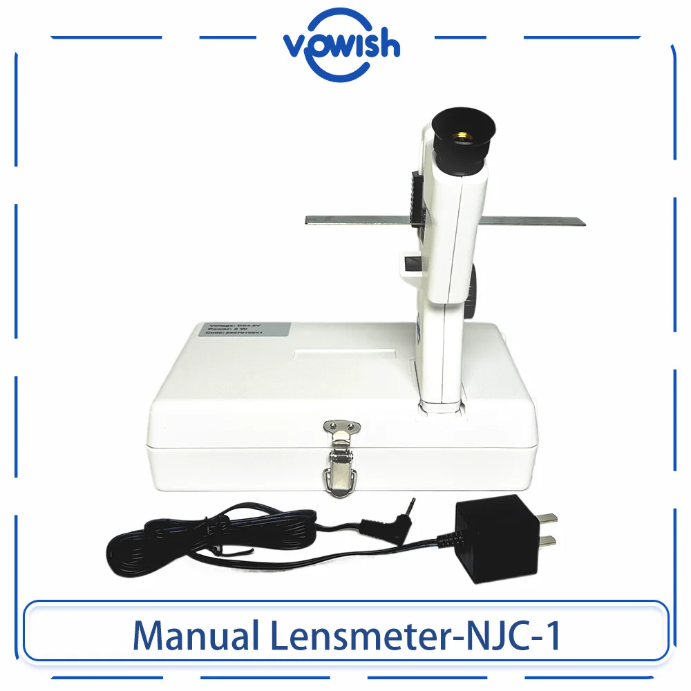 

Portable Manual Lensmeter Optical Instrument Focimeter Optometry Machinemanual Lensometer Lens Test Machine DC/AC Powered NJC-1