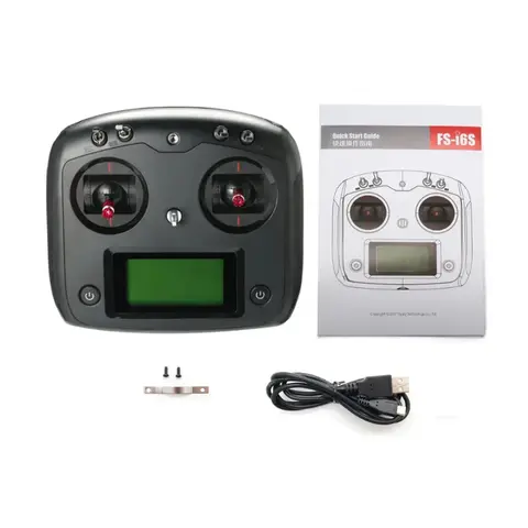 FLYSKY FS-i6S i6S 2.4G 10CH AFHDS 2A Centering Throttle Transmitter iA6B A8S iA10B Receiver RetailBox RC FPV Drone