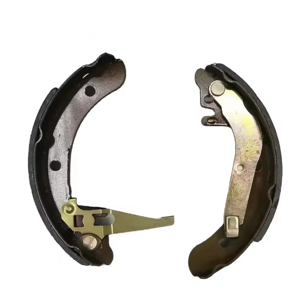 58305-25A10 Brake Shoe Set Ceramic Rear Drum Compatible with Hyun dai Accent K ia Rio Matrix